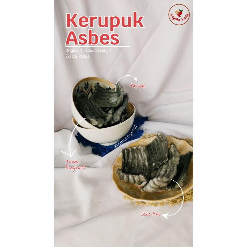 

Kerupuk Seblak - Kerupuk Asbes 500 gr - Sagala Lada