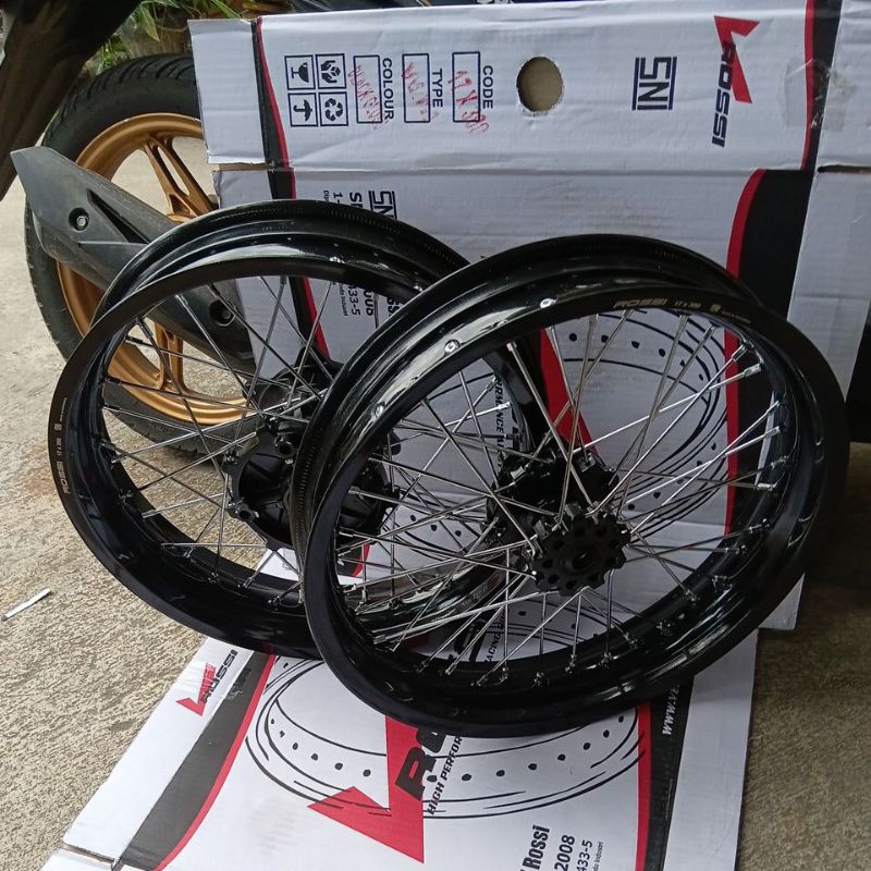 VELGSET RODA CRF 150L TANPA BAN 300/350