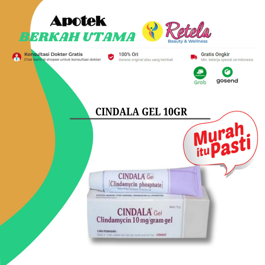CINDALA GEL 10GR
