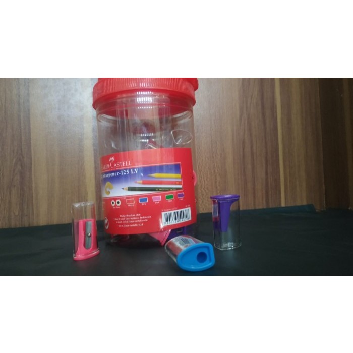 

Sharpener/ Rautan Merk FABER CASTELL