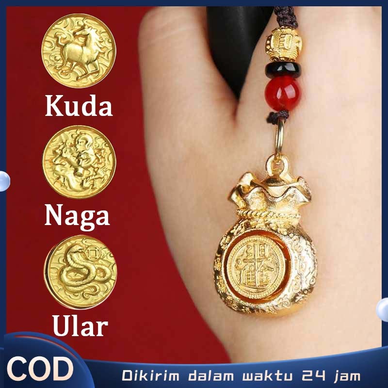 Gantungan Kunci Fengshui Gantungan Kunci 12 Shio Gantungan Kunci Cina Mangkuk Harta Karun Fengshui G