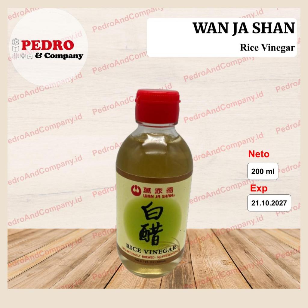 

Wan ja shan rice vinegar cuka beras 200 ml - untuk masak import