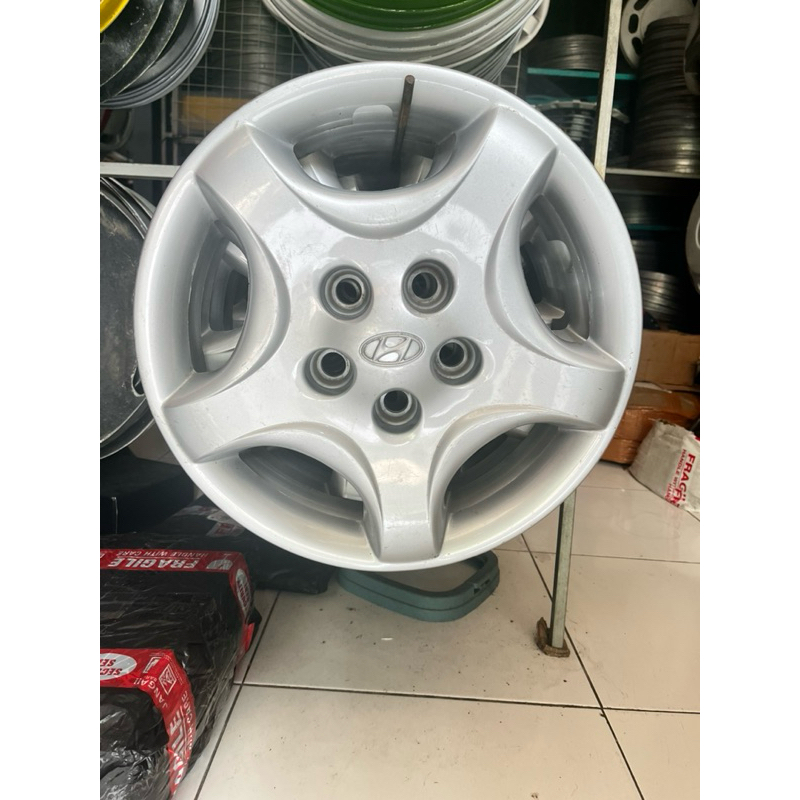 (Harga 1Biji) Weldop Original Hyundai Bintang Ring15 second copotan mobil