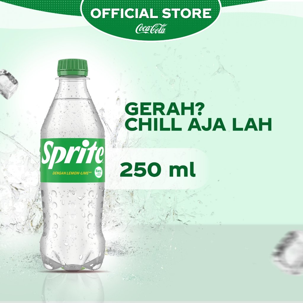 

Sprite Lemon Lime Minuman Soda - Botol 250ml