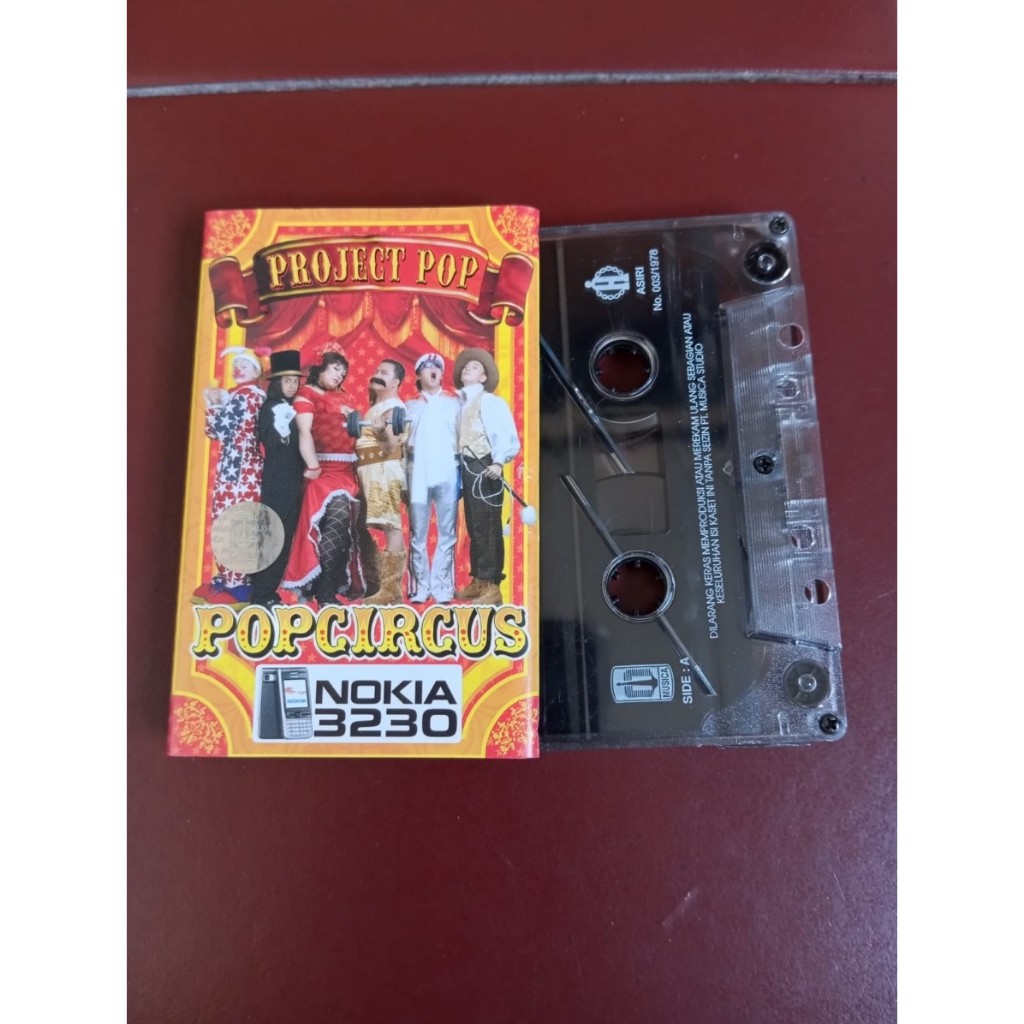 Kaset Pita Project Pop Pop Circus 2005 Musica