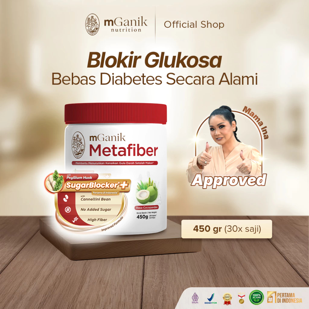 MGanik Metafiber Cocopandan - Suplemen Diabetes