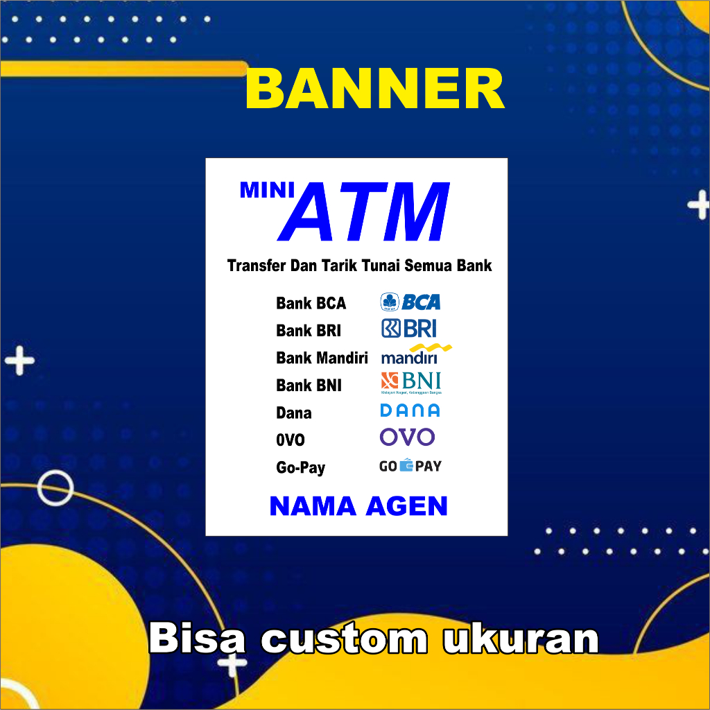 SPANDUK BANNER ATM MINI