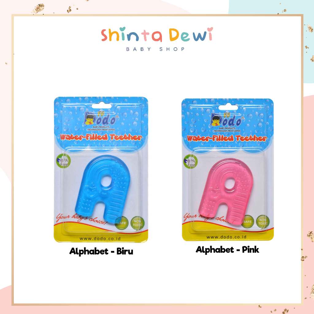 Dodo Gigitan Bayi / Dodo Teether / Dodo Water Filled Teether / Baby Teether / Mainan Gigitan Bayi