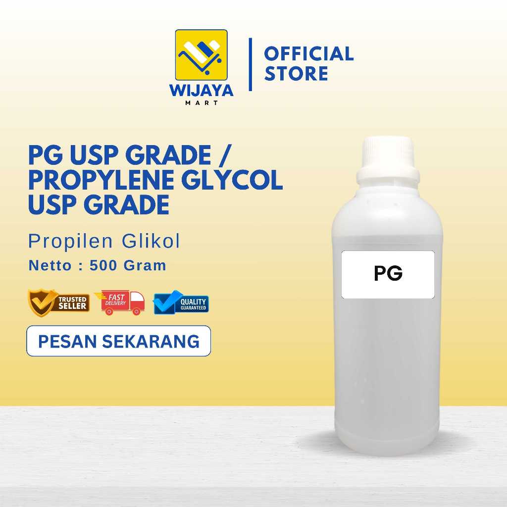

PG / Propylene Glycol USP Grade 500 Gram