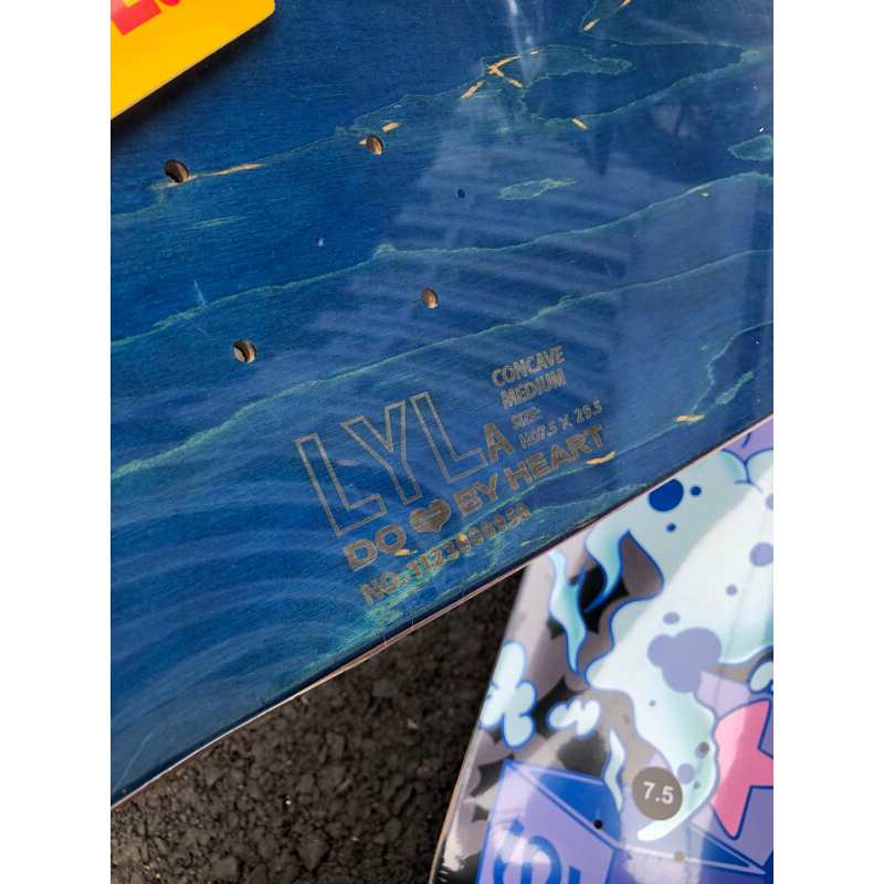 Dbh Do By Heart Skateboard Deck/Papan 7,5 / 7.5 Co