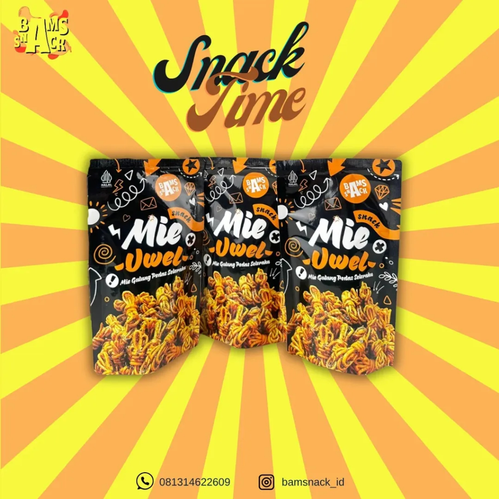 

MIE UWEL PEDAS DAUN JERUK 205G bamsnack|nocakeid