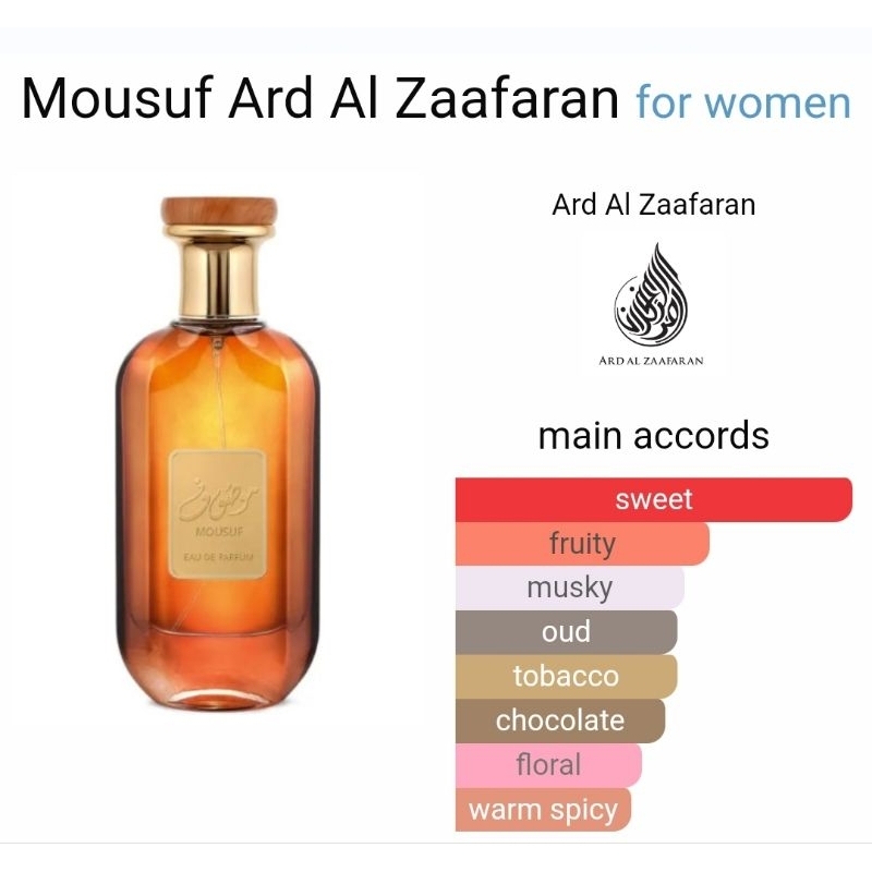 Decant Parfum Ard Al Zaafaran Mousuf
