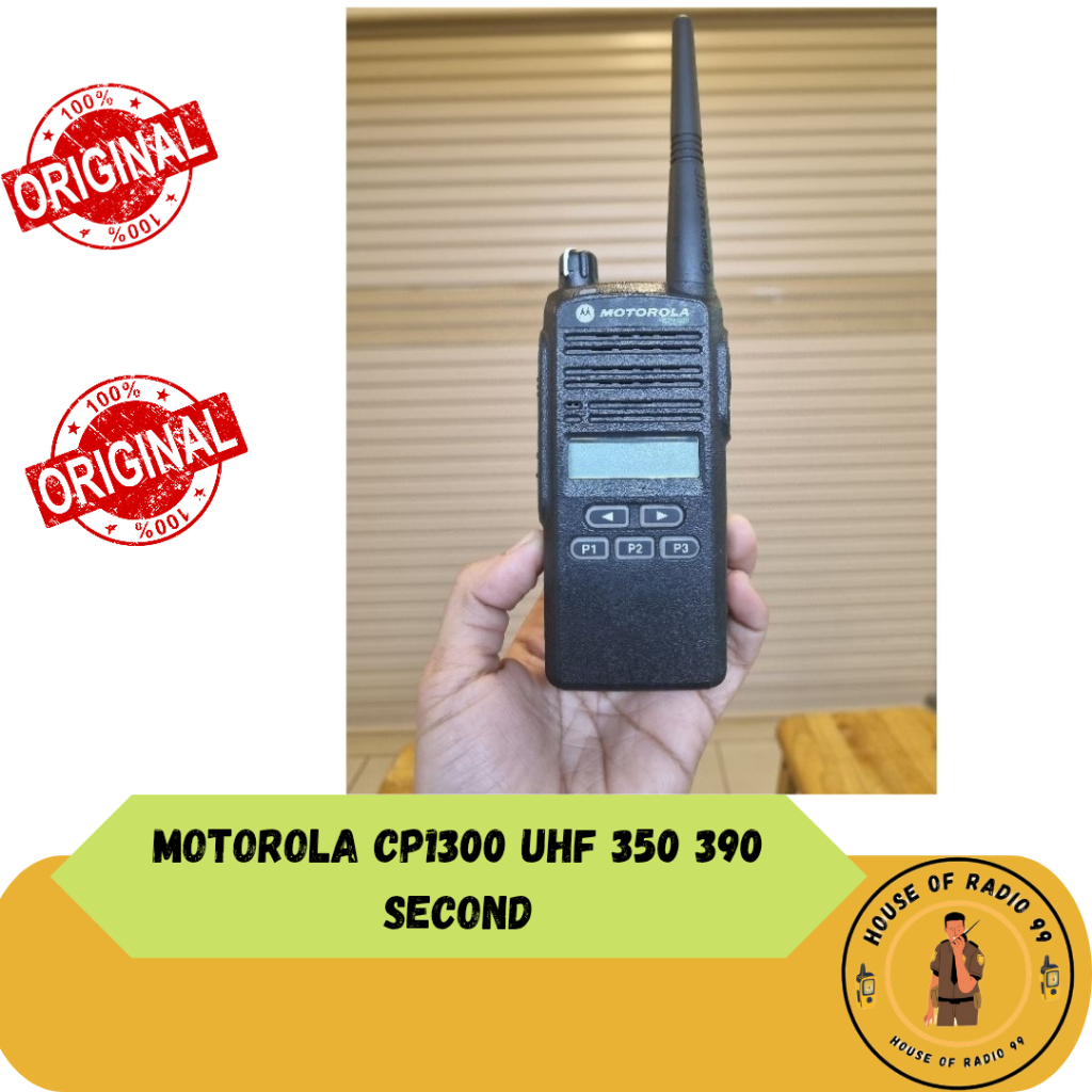 HT Motorola CP1300 UHF 350 390 Second Original