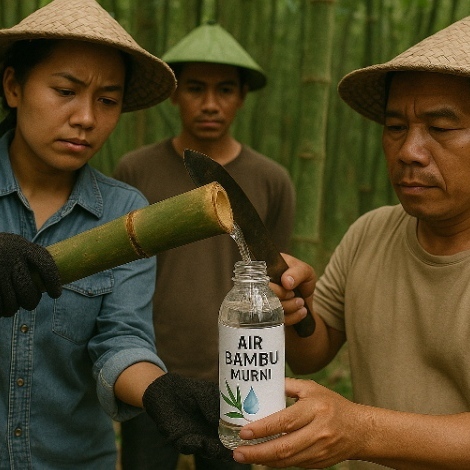 

AIR BAMBU MURNI 1 LITER
