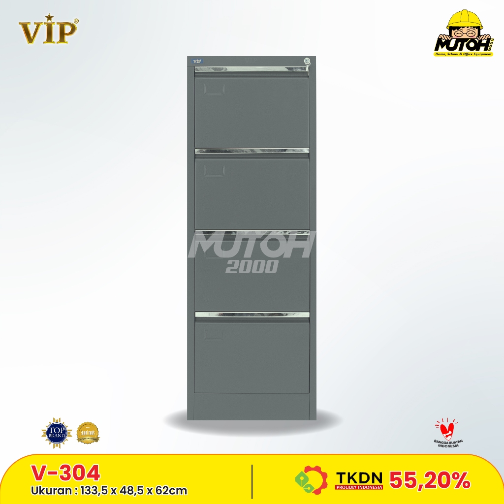 FILLING CABINET 4 LACI VIP METAL V-304 TKDN