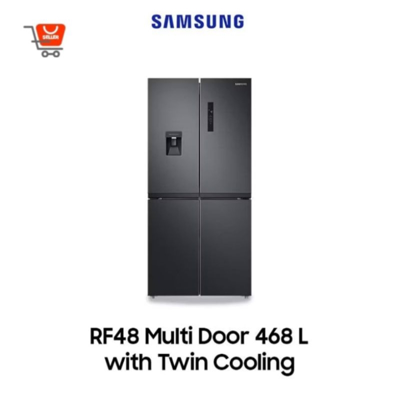 KULKAS SAMSUNG 4 PINTU SIDE BY SIDE RS48A4010B4 468 liter