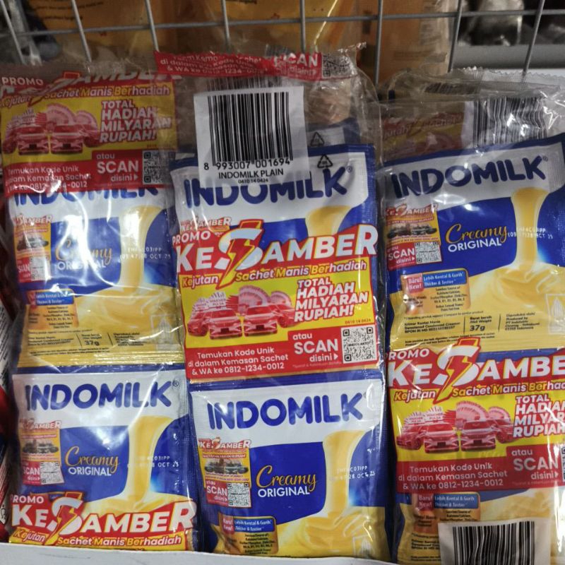 

Indomilk Putih Sachet 6×37gr