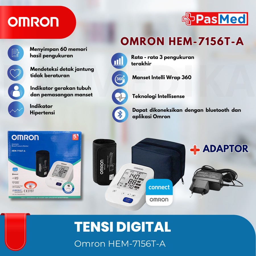 Tensi Omron 7156 T-A GARANSI