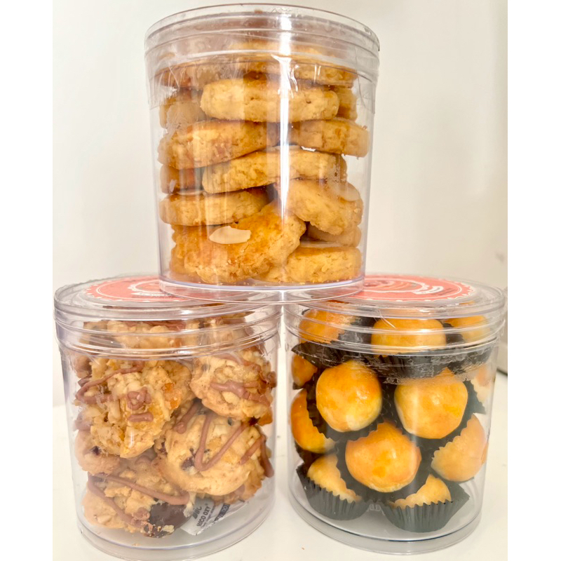 

[PROMO 100 RB DAPAT 3 TOPLES] KUE KERING NASTAR, KEJU ALMOND, CORNFLAKE KURMA 250 gr