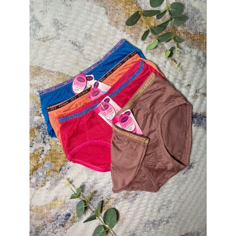 Fema Celana Dalam Wanita 1-6pcs