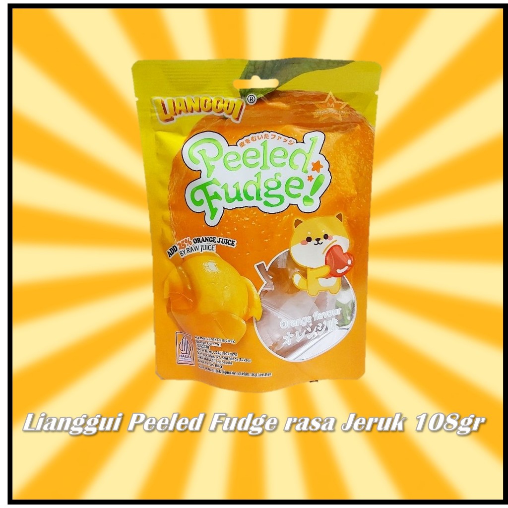 

Lianggui Peeled Fudge rasa Jeruk 108gr