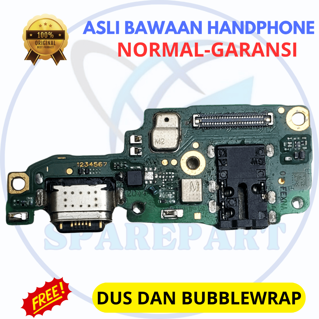 Board cas / flexible charger hp Vivo Y53s - asli original copotan cabutan bawaan