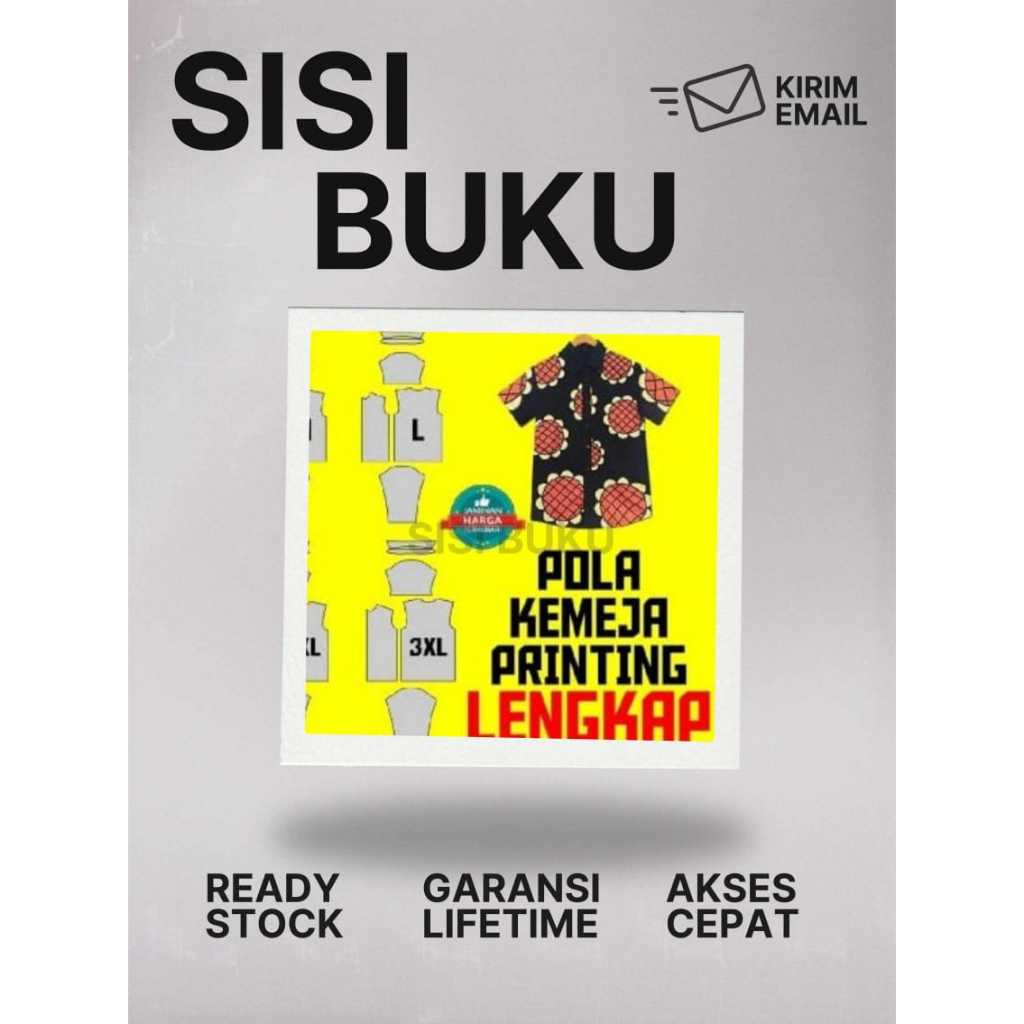 

[T-97] Pola Jersey Kemeja Printing Lengkap ( Jersey Kemeja Sublim)