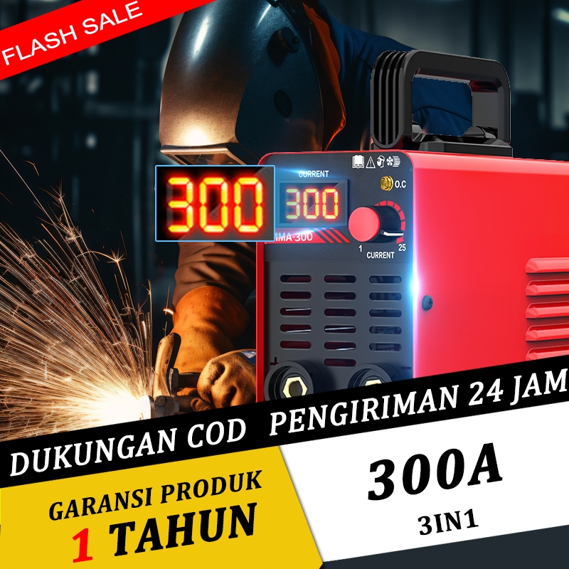 DEWIN mesin las alat las mesin las MMA-300 las listrik mesin las listrik