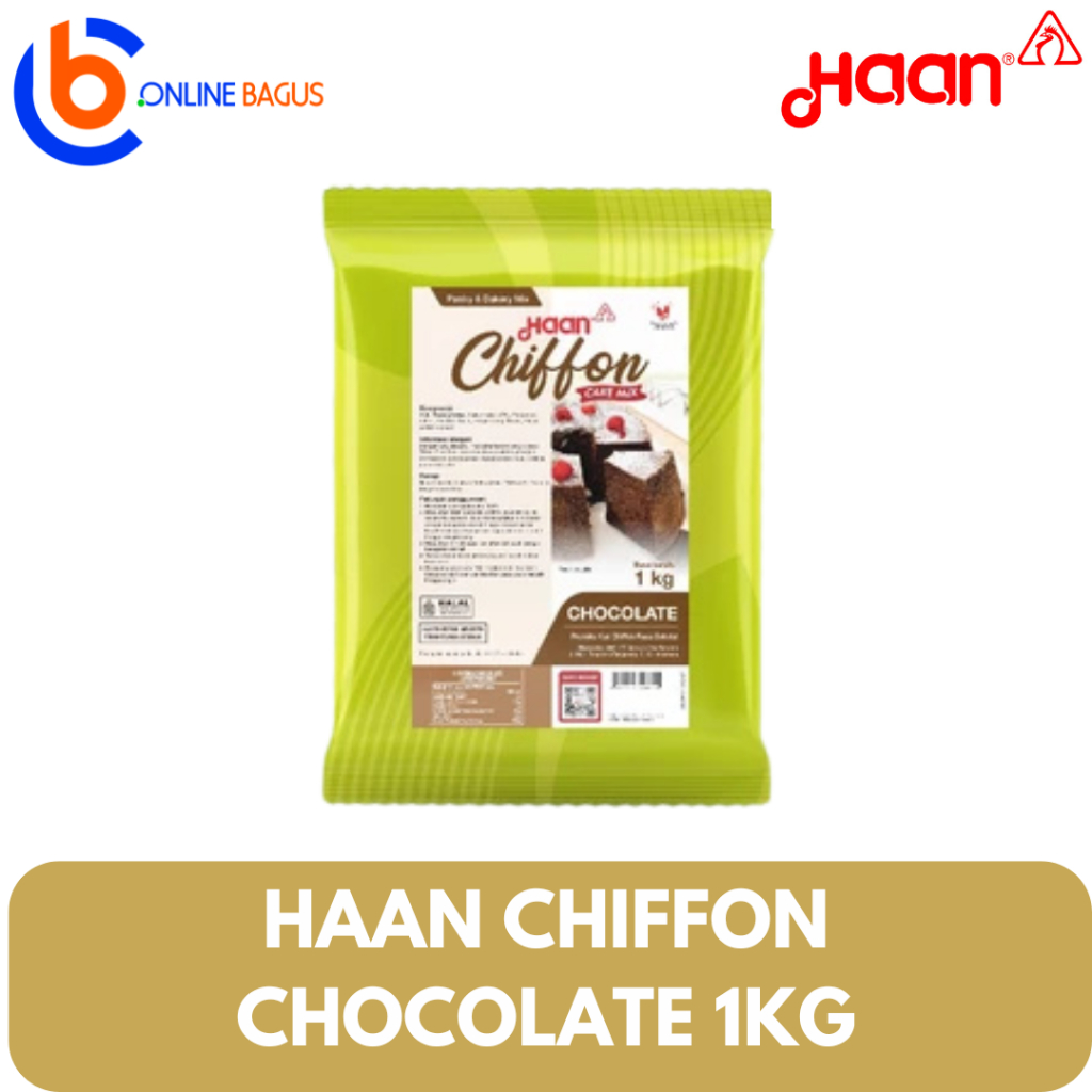 

Haan Cake Mix Chiffon Chocolate 1Kg