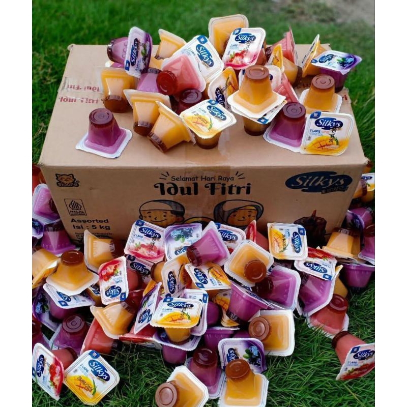 

JELLY SILKYS PUDDING DUO RASA 1KG FREE BUBLEWARP