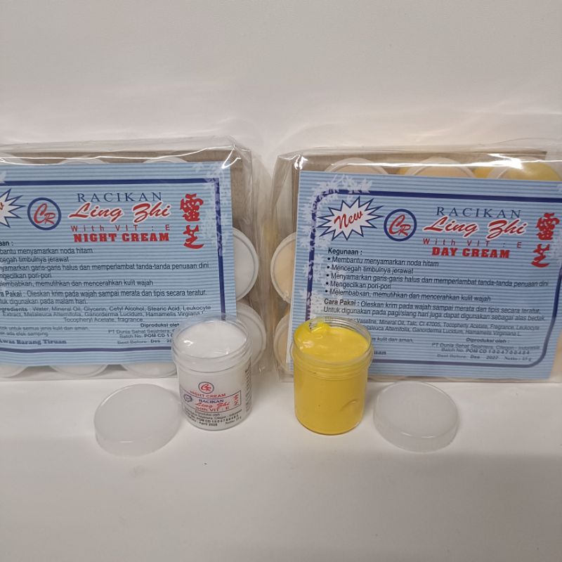 CREAM RACIKAN LING ZHI 12PCS