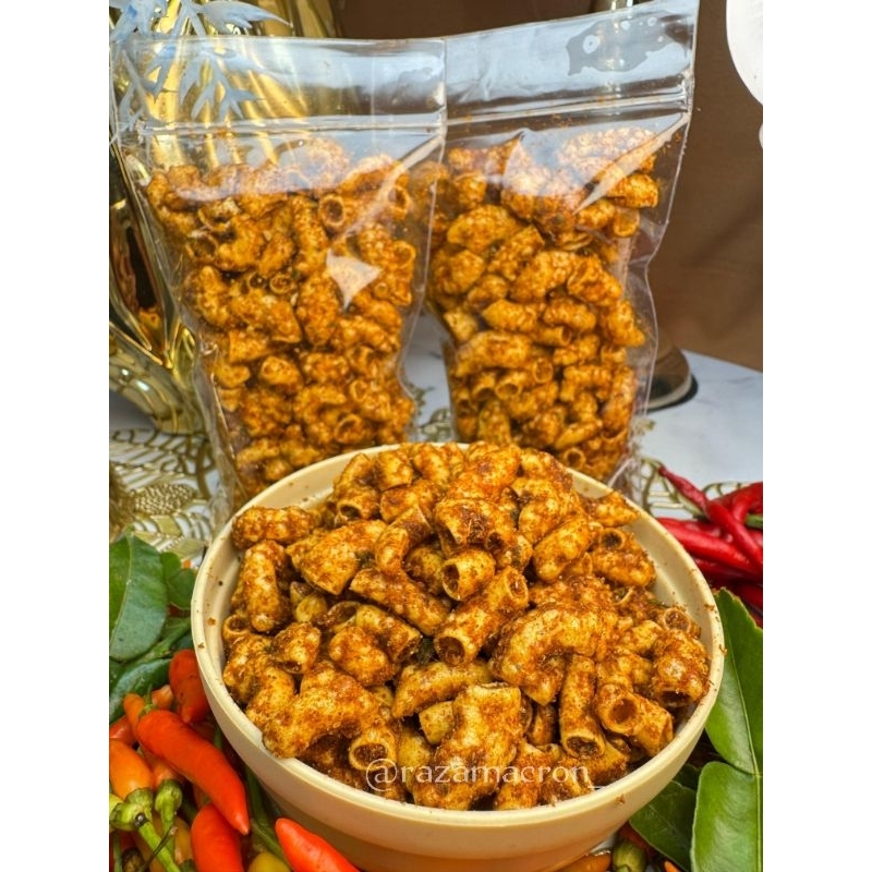 

MAKARONI CRISPY EXTRA PEDAS DAUN JERUK