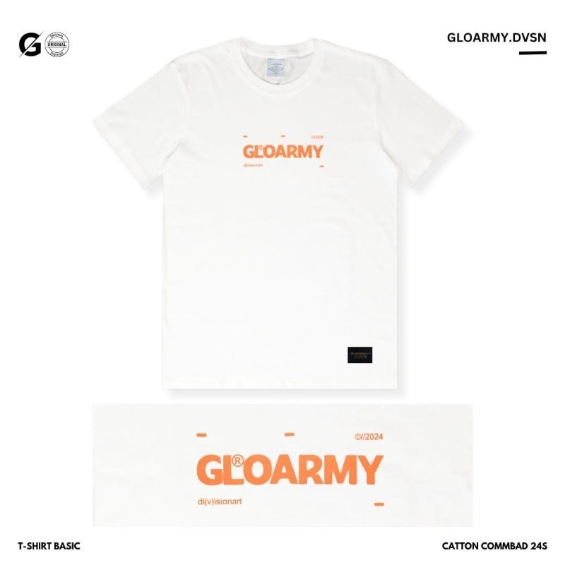 KAOS PUTIH GLOARMY - BASIC