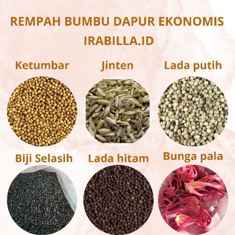 

{ 10 gr } REMPAH BUMBU DAPUR EKONOMIS 10GR