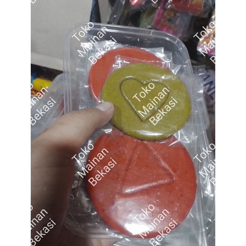 

1 BOX ISI 10 PCS PERMEN DALGONA WARNA WARNI