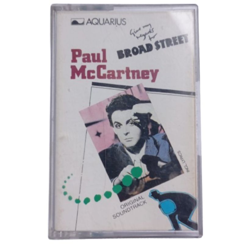 kaset pita - Paul McCartney - broad street album (The Beatles)