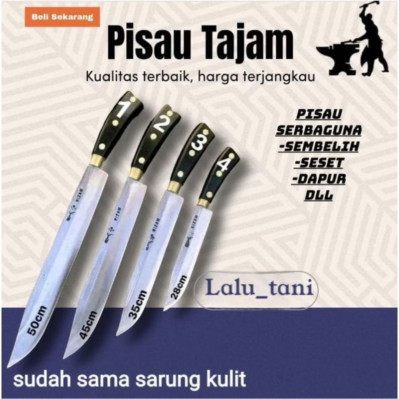 PISAU SEMBELIH HEWAN QURBAN