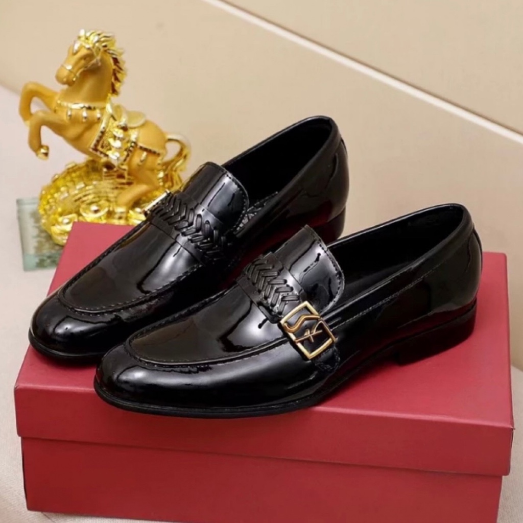 sepatu pantofel kulit pria terkeren,sepatu formal,sepatu pantofel kerja cowok 279