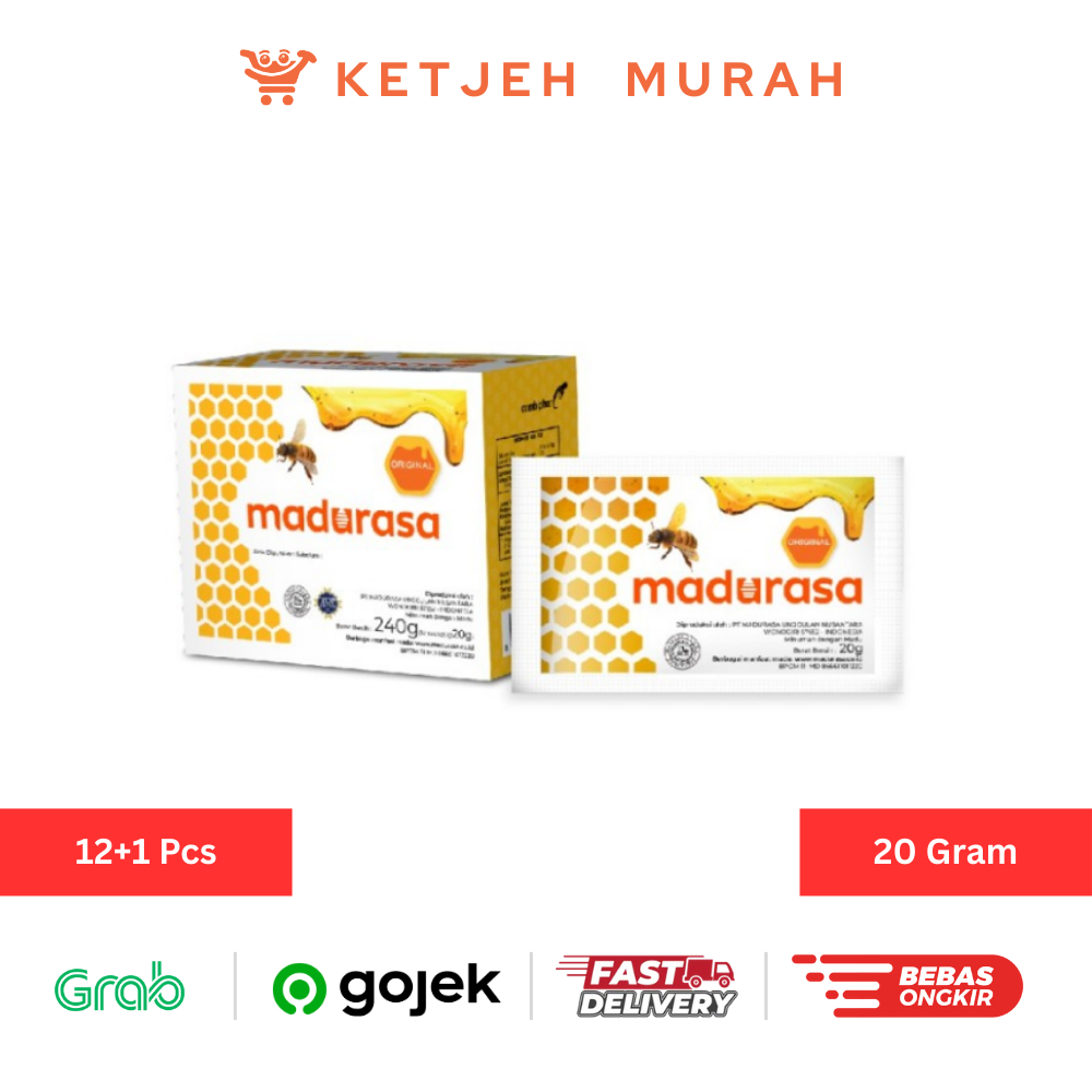 

Madurasa Original Sachet 20 Gram 1 Kotak isi 12 + 1 Pcs