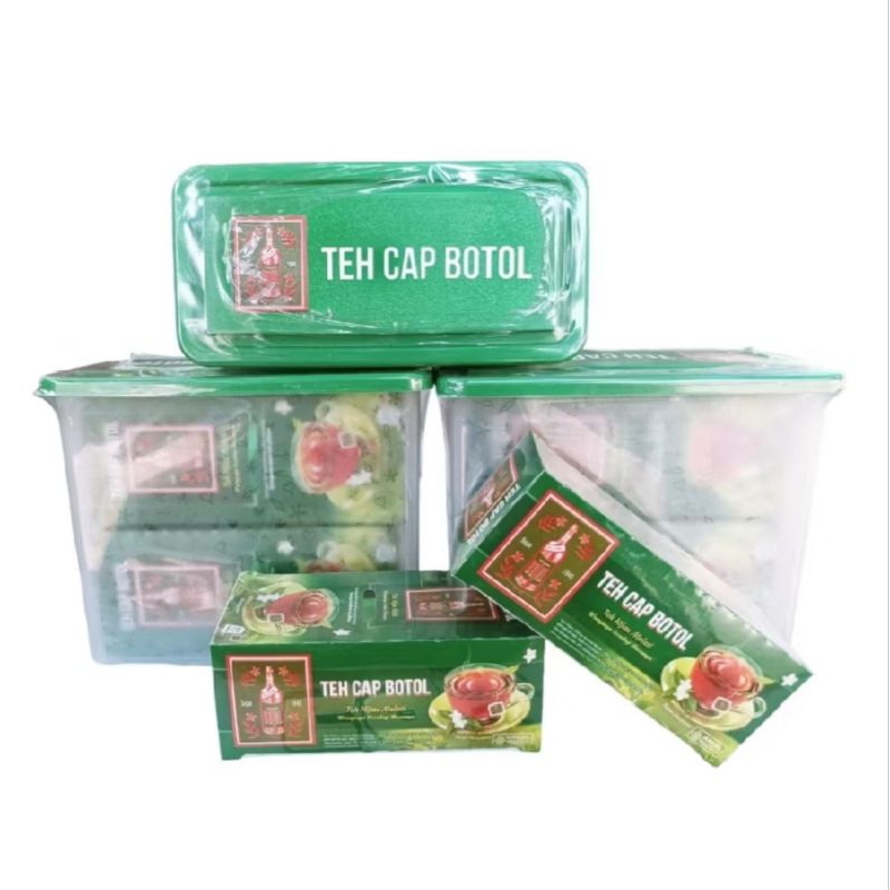 

TEH CELUP CAP BOTOL isi 25 Kantong FREE BOX