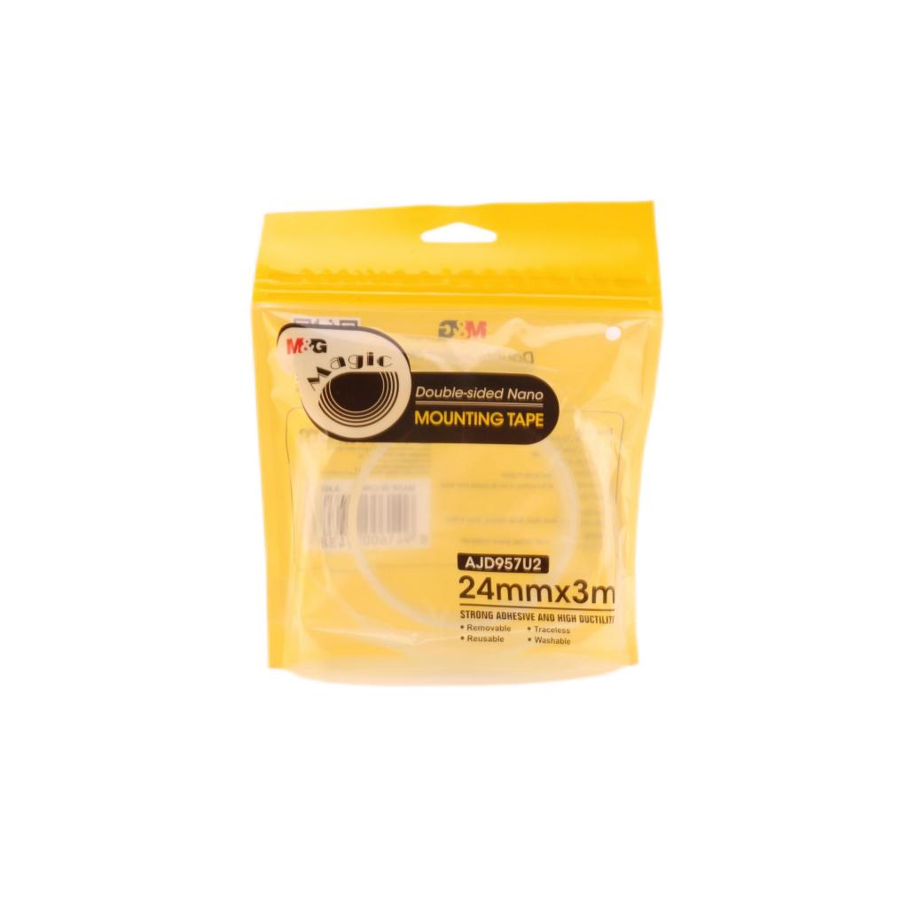 

TBMO M&G DOUBLE SIDED NANO TRANSP MOUNTING TAPE 24X3 - 106227