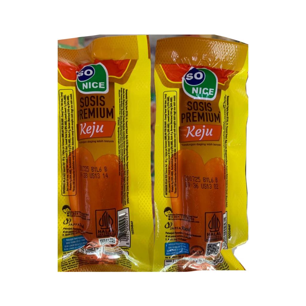 

SO NICE SOSIS SINGLES KEJU 60 GR