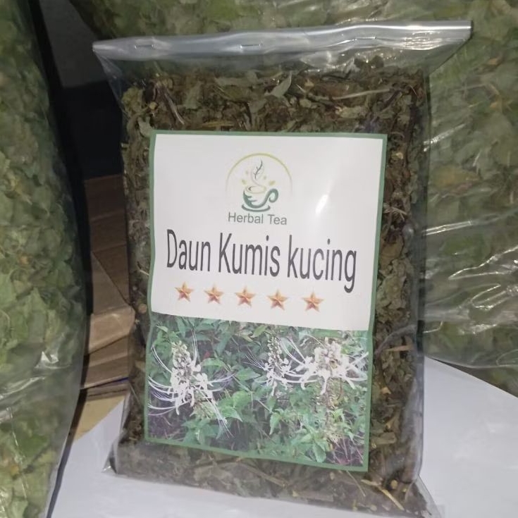 

Daun kumis kucing kering organik 250 gram-az