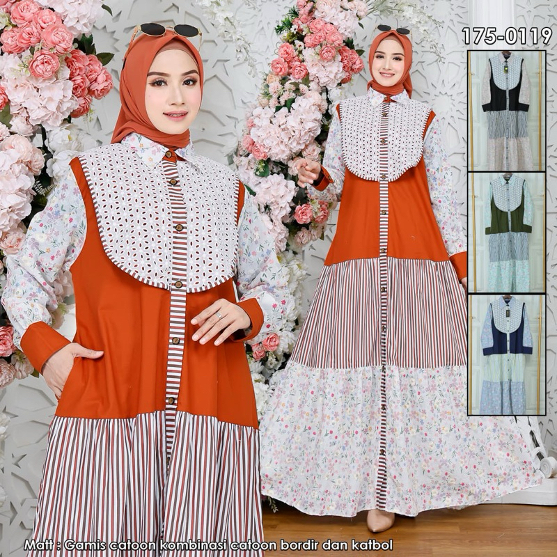 GAMIS KALULA DIANDRA FULL KATUN JEPANG GAMIS GIHAZA OZEA BEST BUSUI FRIENDLY