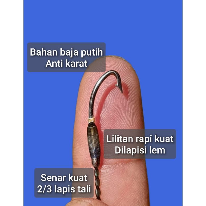 Kail urek belut sidat/ mata kail pancing belut model p4r4ng siap pakai