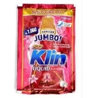 SOKLIN CAIR JUMBO LIQUID SCARLET BLOSSOM 1000. SOKLIN CAIR LIQUID JUMBO SCARLET BLOSSOM 1 RENCENG IS