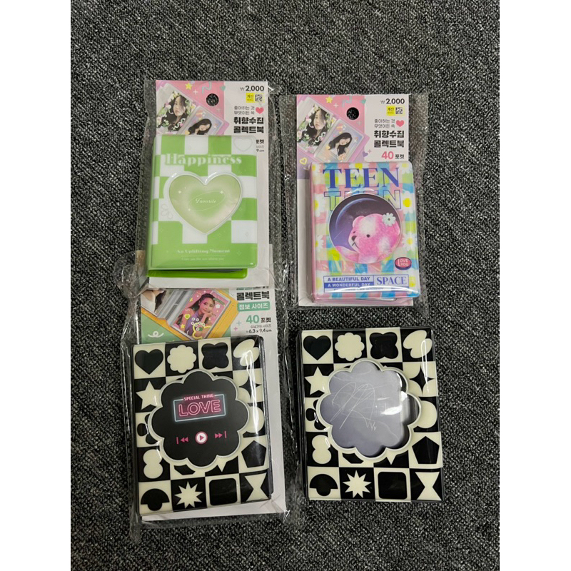 Photocard Collection Book Daiso Korea | PC Kolbuk