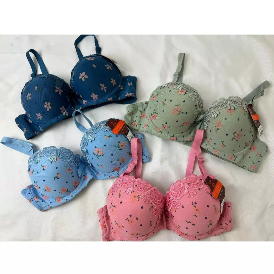 BH BRA GUINI KAWAT CUP C-D BESAR MOTIF BUNGA