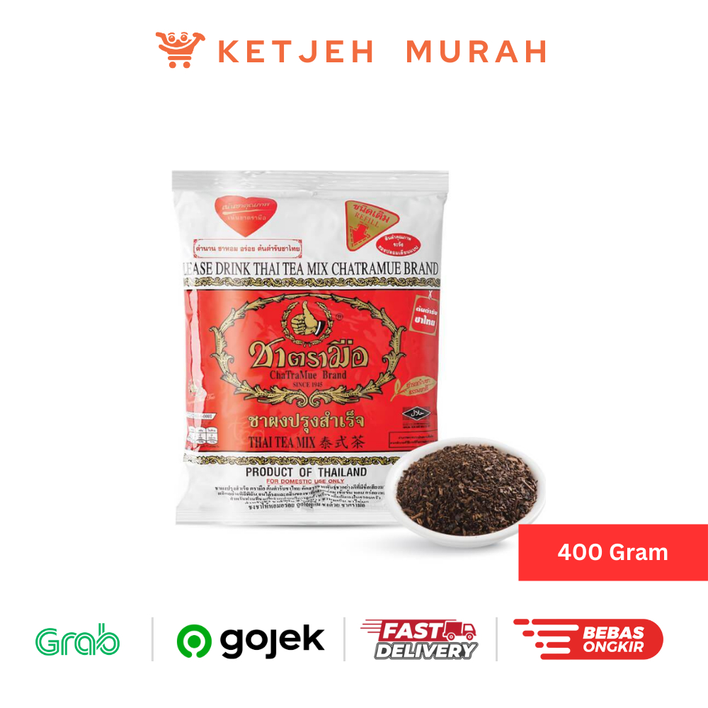 

Chatramue Drink Thai Black Tea Mix Refill 400 Gram