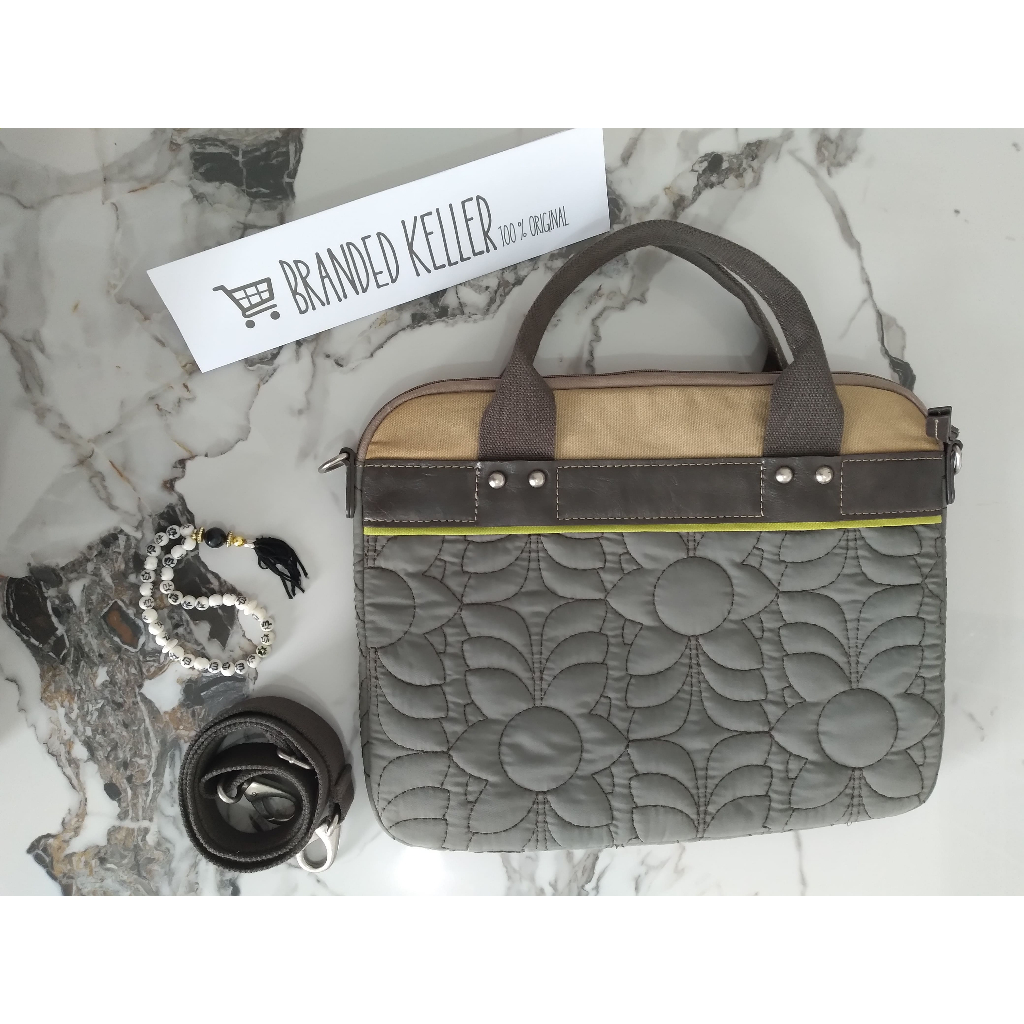 Tas Fossil Keyper  Tas Kerja Tas Laptop 100% Original Preloved